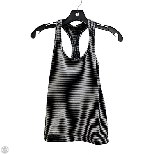 Athletic Tank Top By Lululemon In Black, Size: 2