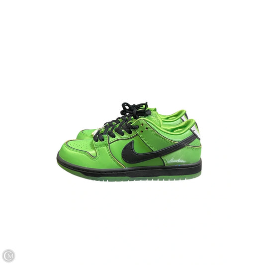 Shoes Sneakers By Nike In Green, Size: 6.5