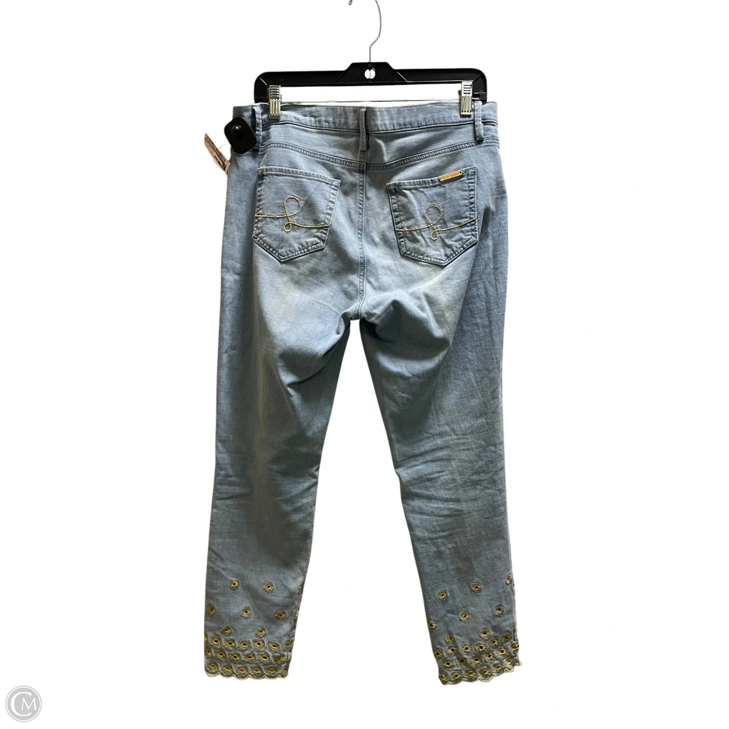 Jeans Designer By Lilly Pulitzer In Blue Denim, Size: 12