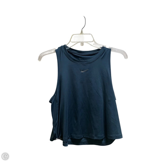 Athletic Tank Top By Nike Apparel In Blue, Size: S