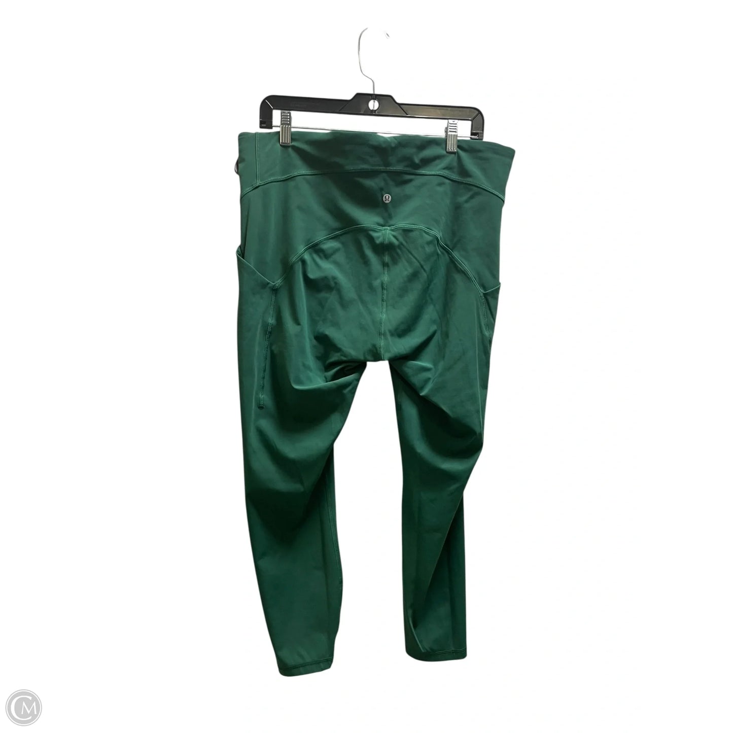 Athletic Leggings By Lululemon In Green, Size: 16
