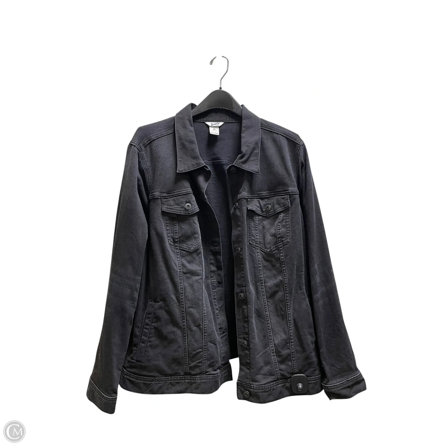 Jacket Denim By Duluth Trading In Black, Size: 2x