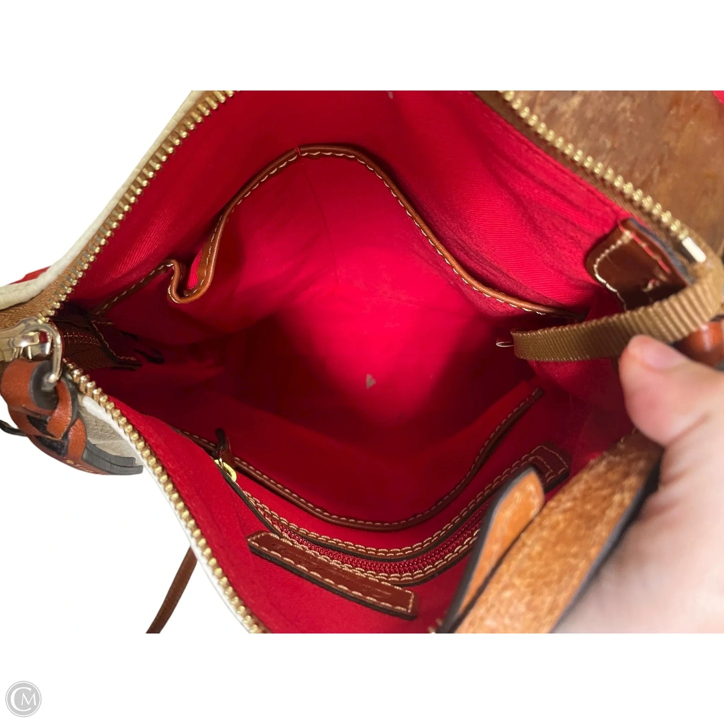 Crossbody Designer By Dooney And Bourke, Size: Medium