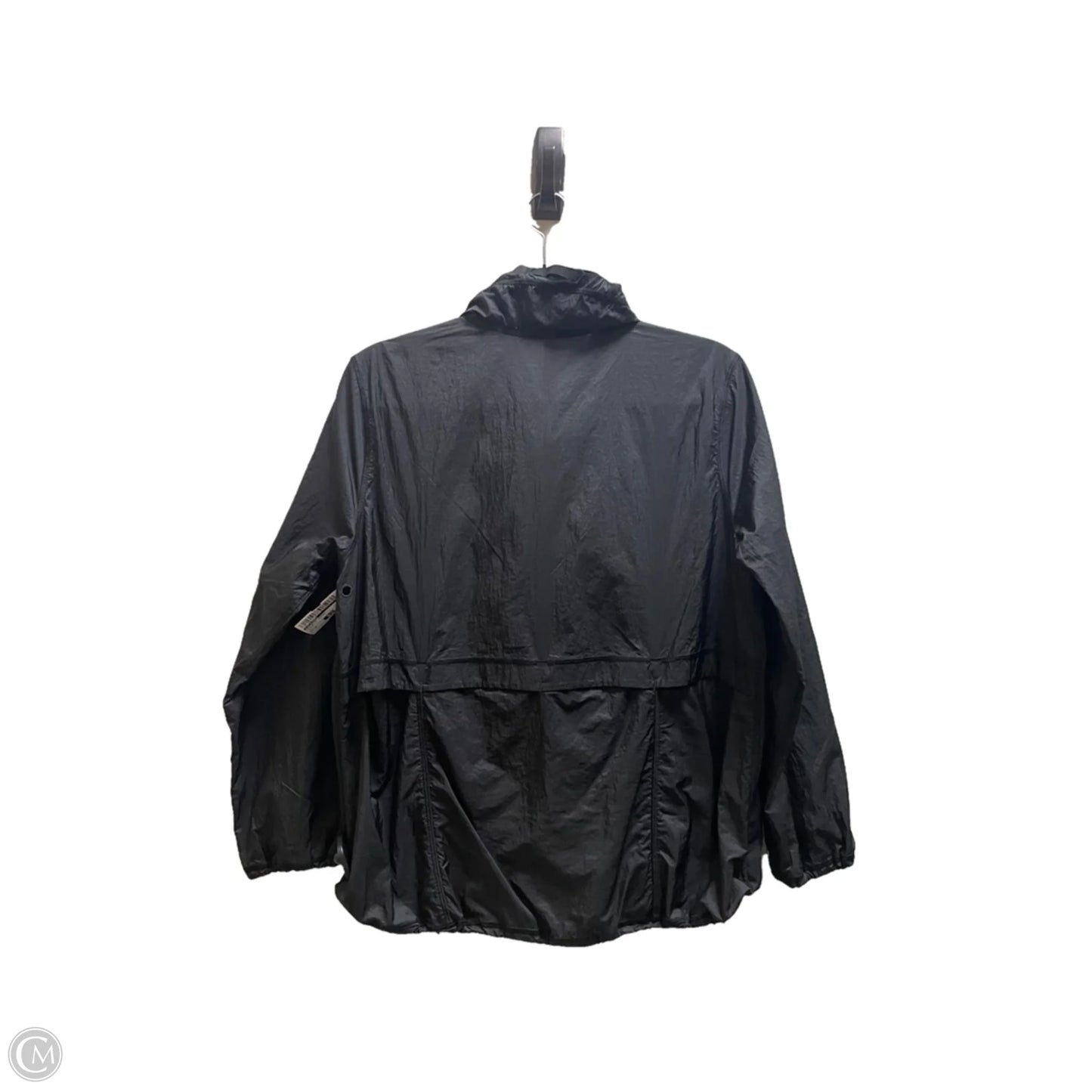 Athletic Jacket By Lululemon In Black, Size: 6