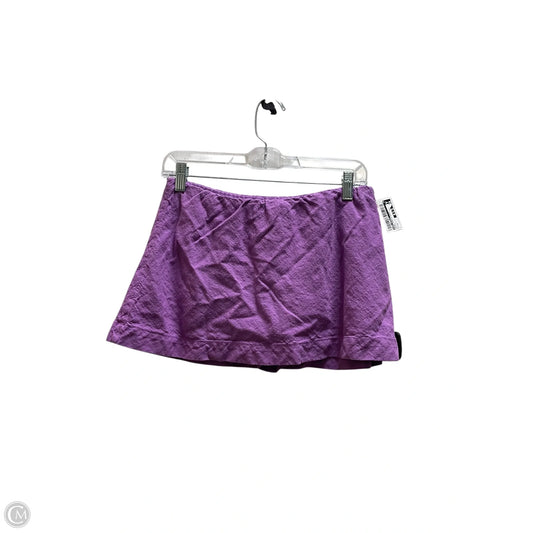 Skirt Mini & Short By Free People In Purple, Size: M