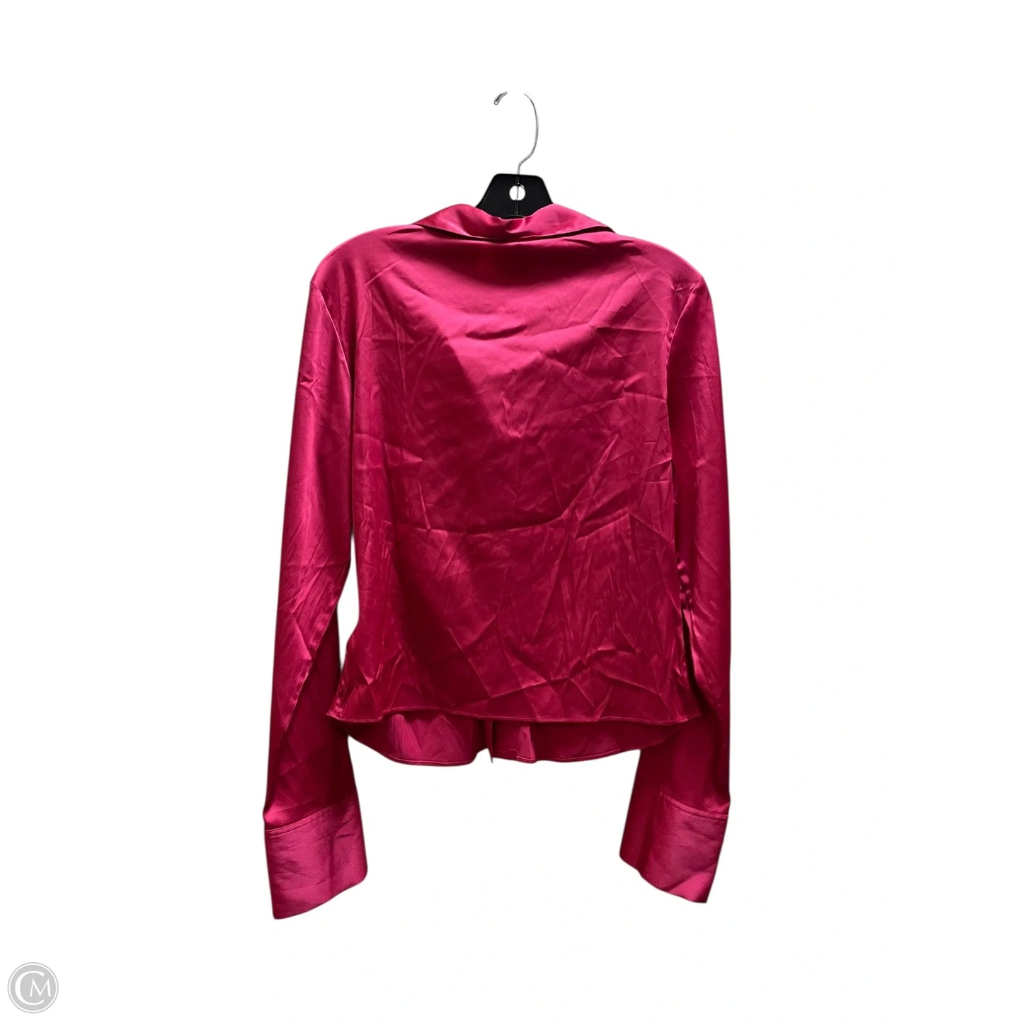 Top Long Sleeve By Babaton In Pink, Size: L