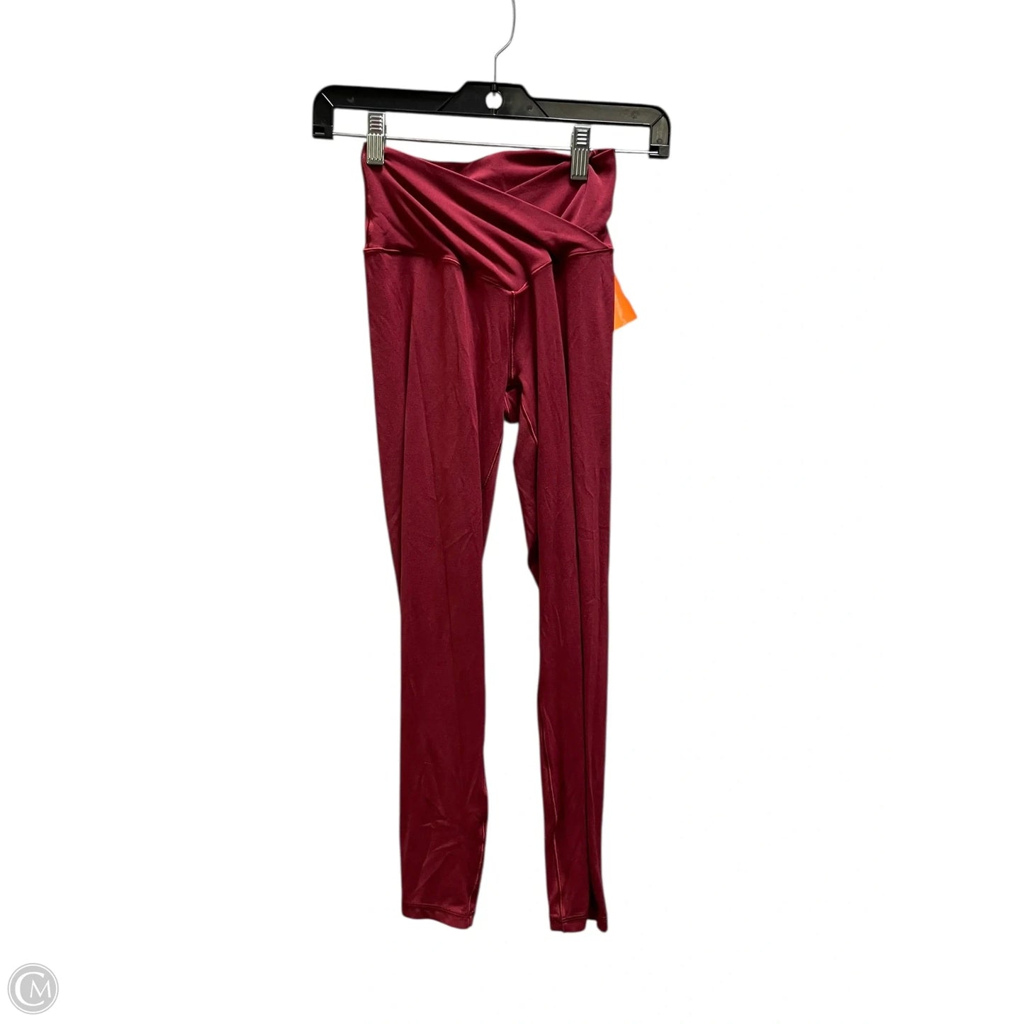 Athletic Leggings By Aerie In Red, Size: S