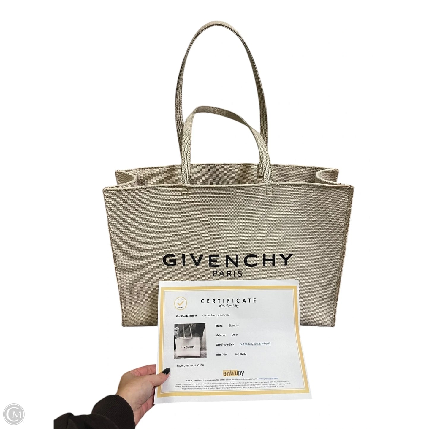 Handbag Luxury Designer By Givenchy, Size: Large