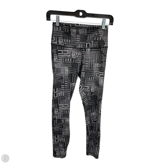 Athletic Leggings By Lululemon In Black, Size: 6