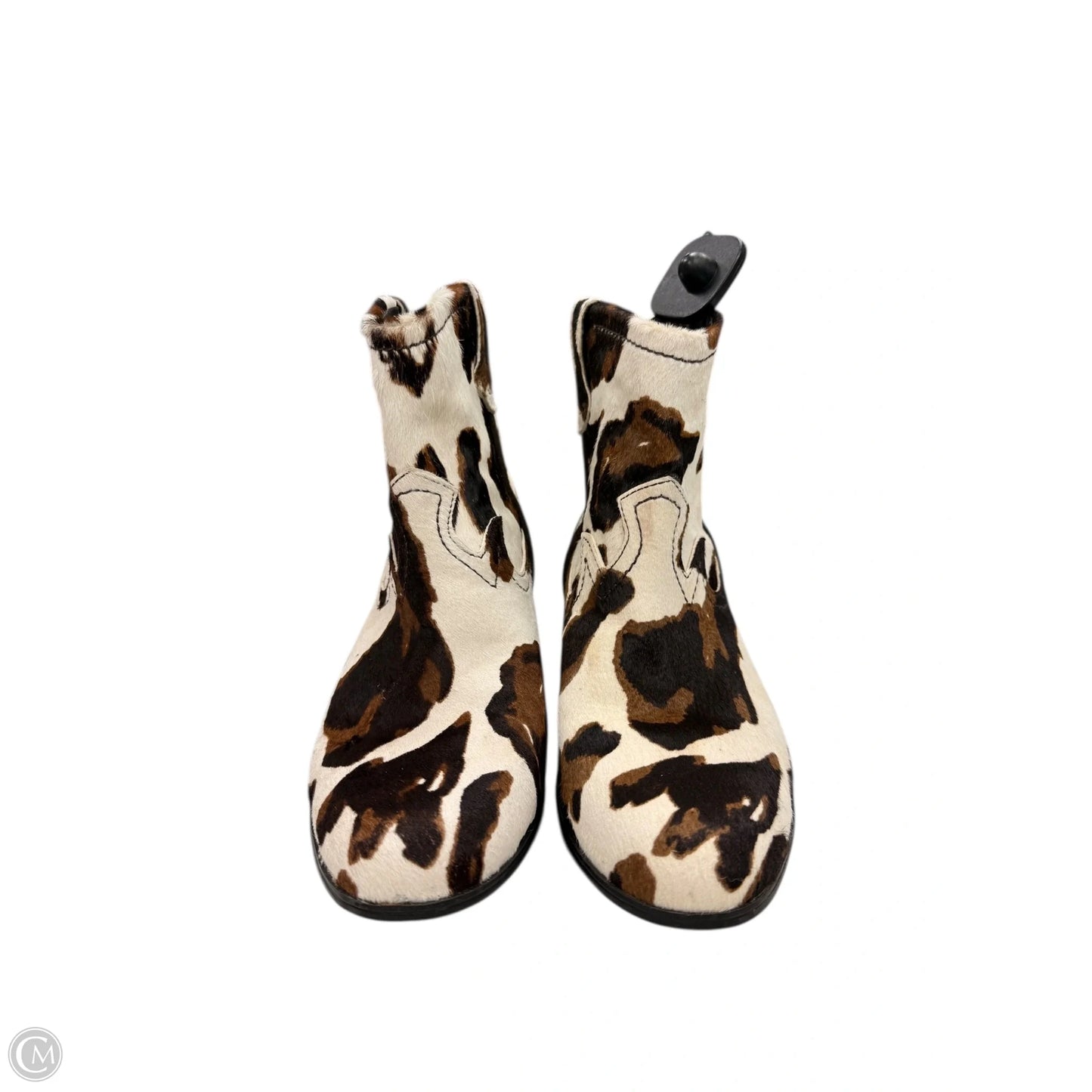 Boots Ankle Flats By Aeropostale In Animal Print, Size: 9