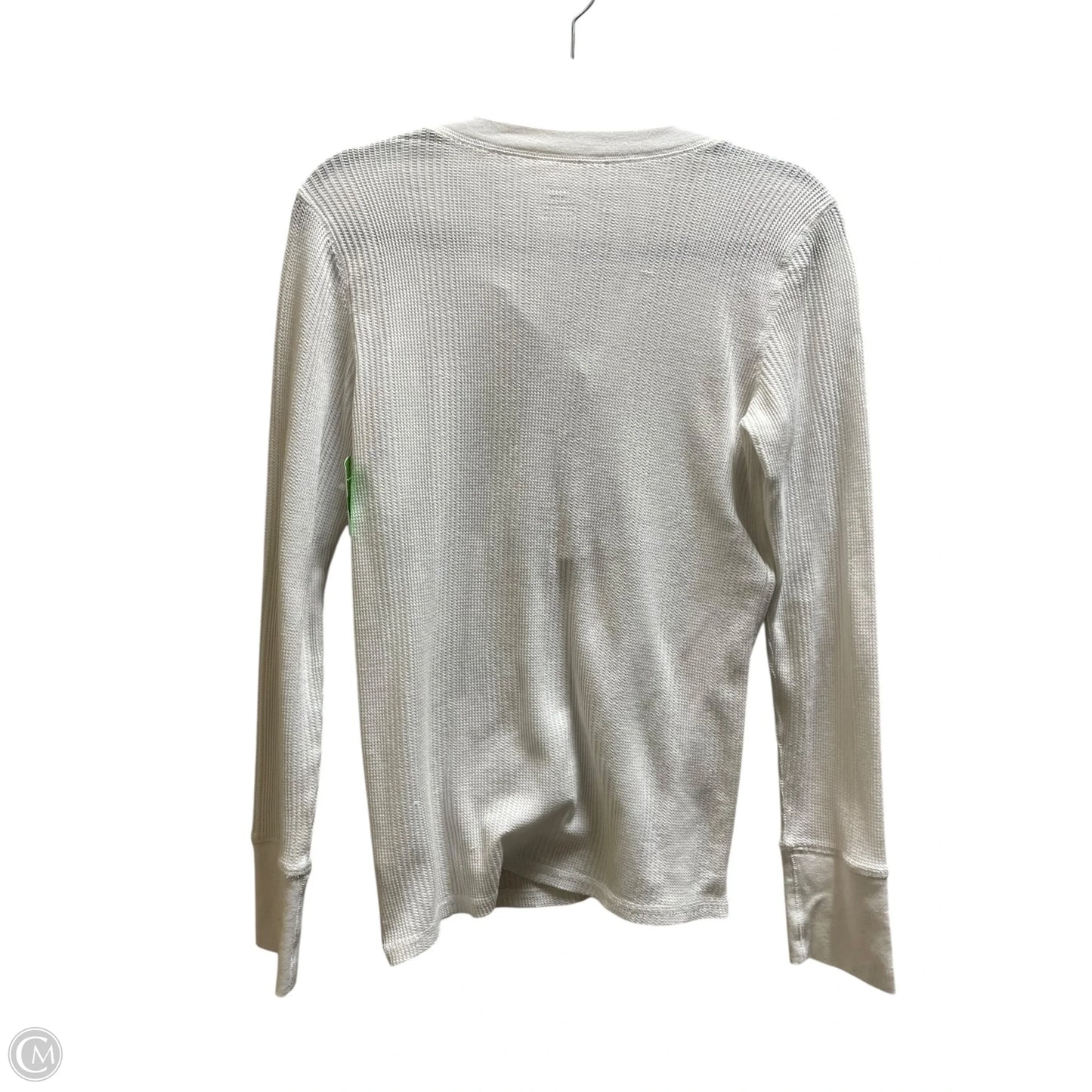 Top Long Sleeve By Aerie In White, Size: M