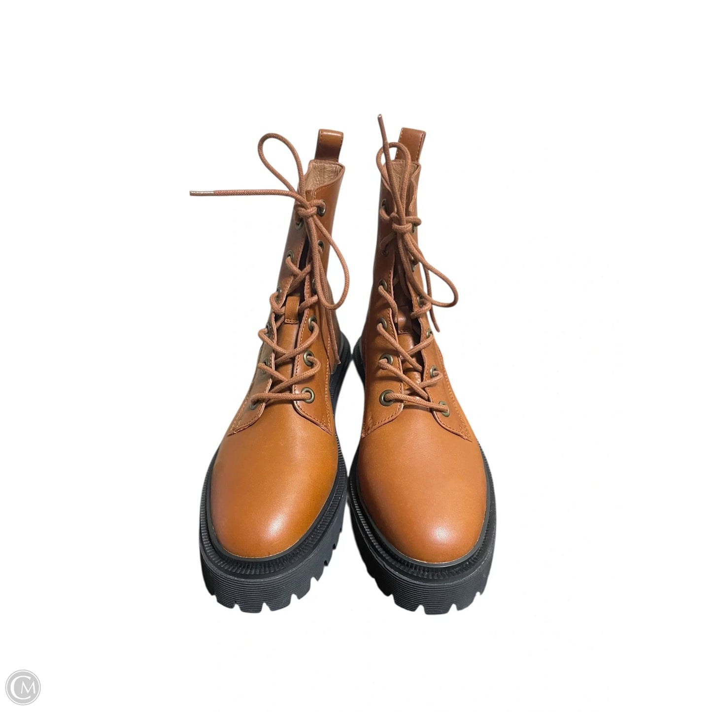 Boots Ankle Flats By Madewell In Tan, Size: 8.5