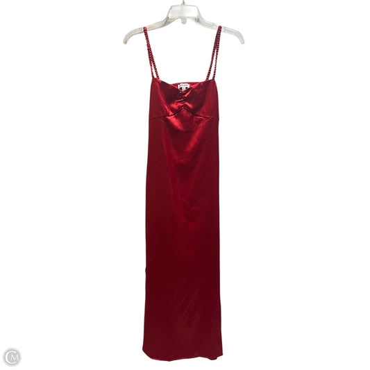 Dress Casual Midi By Prettygarden In Red, Size: S