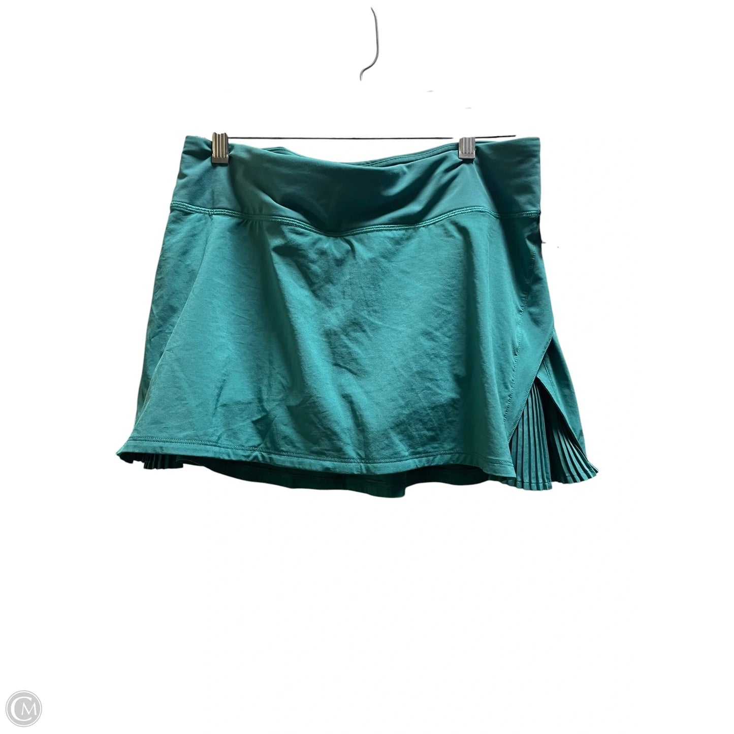 Athletic Skirt By Lululemon In Green, Size: M