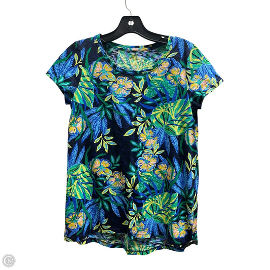 Top Short Sleeve Designer By Lilly Pulitzer In Multi-colored, Size: Xs