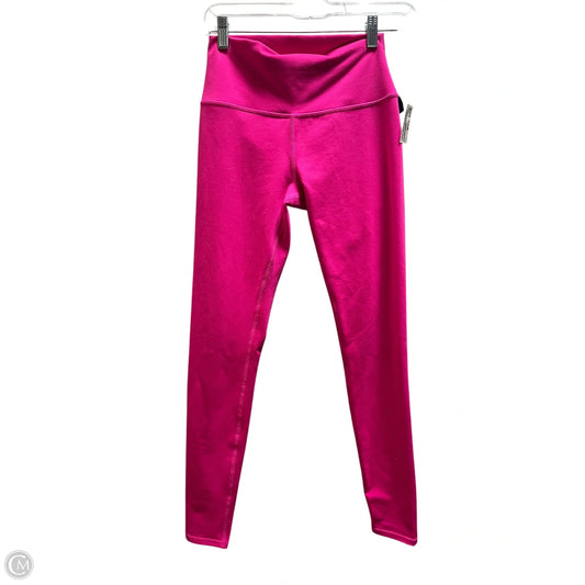 Athletic Leggings By Alo In Pink, Size: S
