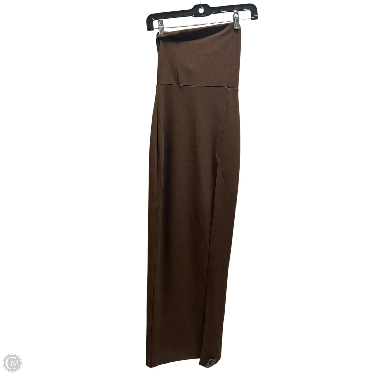 Dress Casual Maxi By Meshki In Brown, Size: Xs