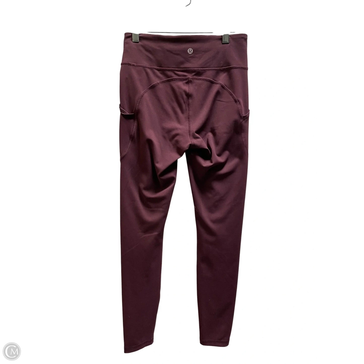 Athletic Leggings By Lululemon In Red, Size: 6