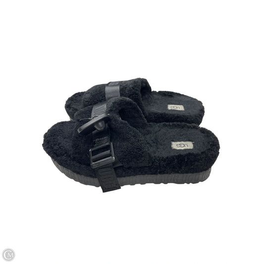 Sandals Designer By Ugg In Black, Size: 9