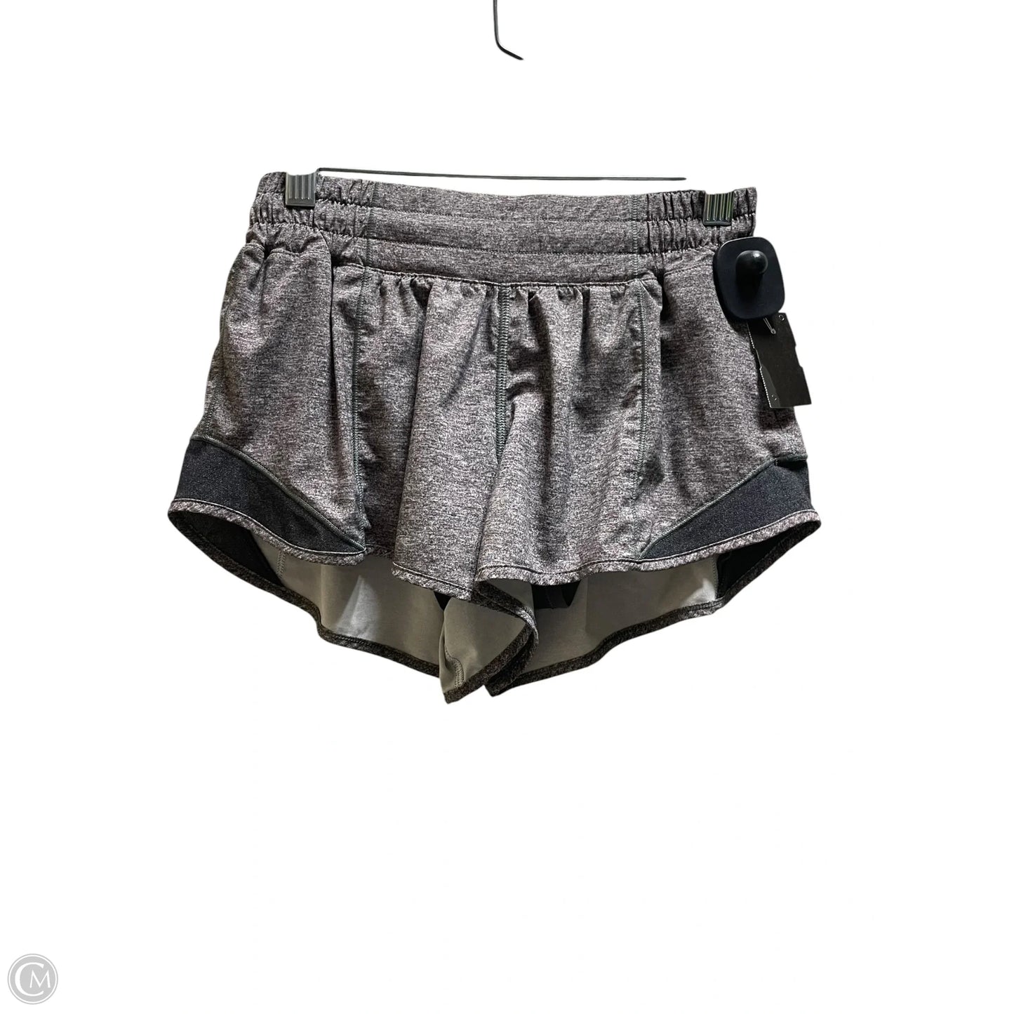 Athletic Shorts By Lululemon In Grey, Size: 4