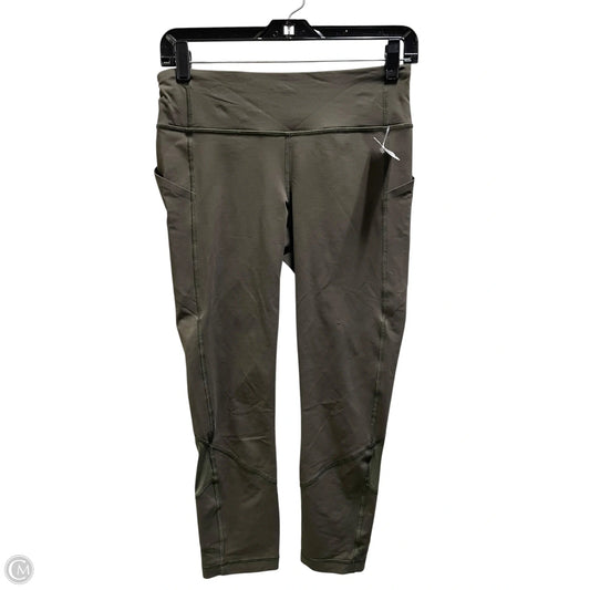 Athletic Leggings By Lululemon In Green, Size: 6