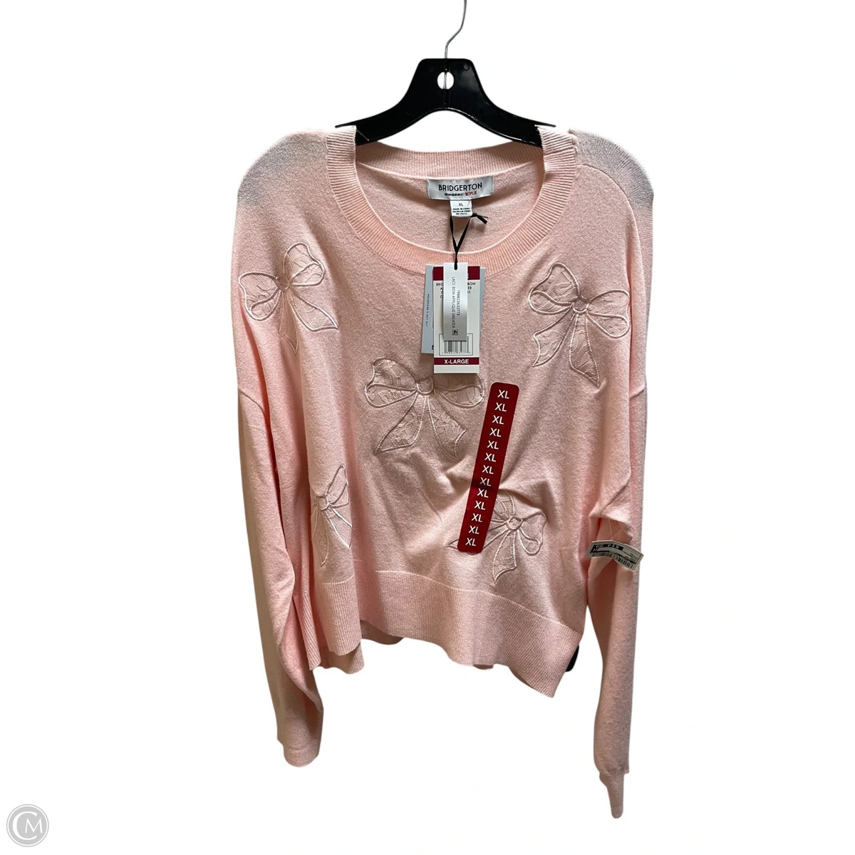 Sweater By Clothes Mentor In Pink, Size: Xl