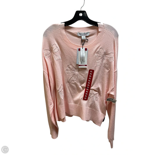 Sweater By Clothes Mentor In Pink, Size: Xl