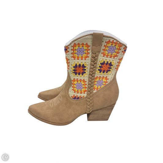 Boots Western By Dolce Vita In Brown, Size: 10