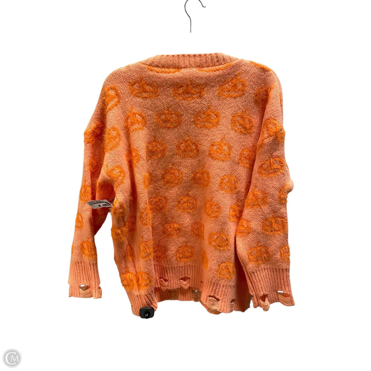 Sweater By Geegee In Orange, Size: M