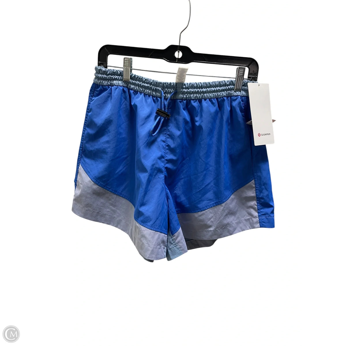 Athletic Shorts By Lululemon In Blue, Size: 6