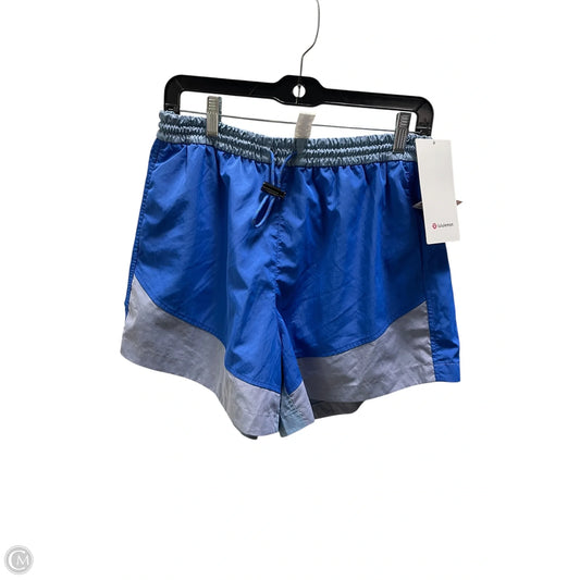 Athletic Shorts By Lululemon In Blue, Size: 6