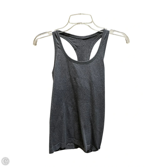 Athletic Tank Top By Lululemon In Grey, Size: 4