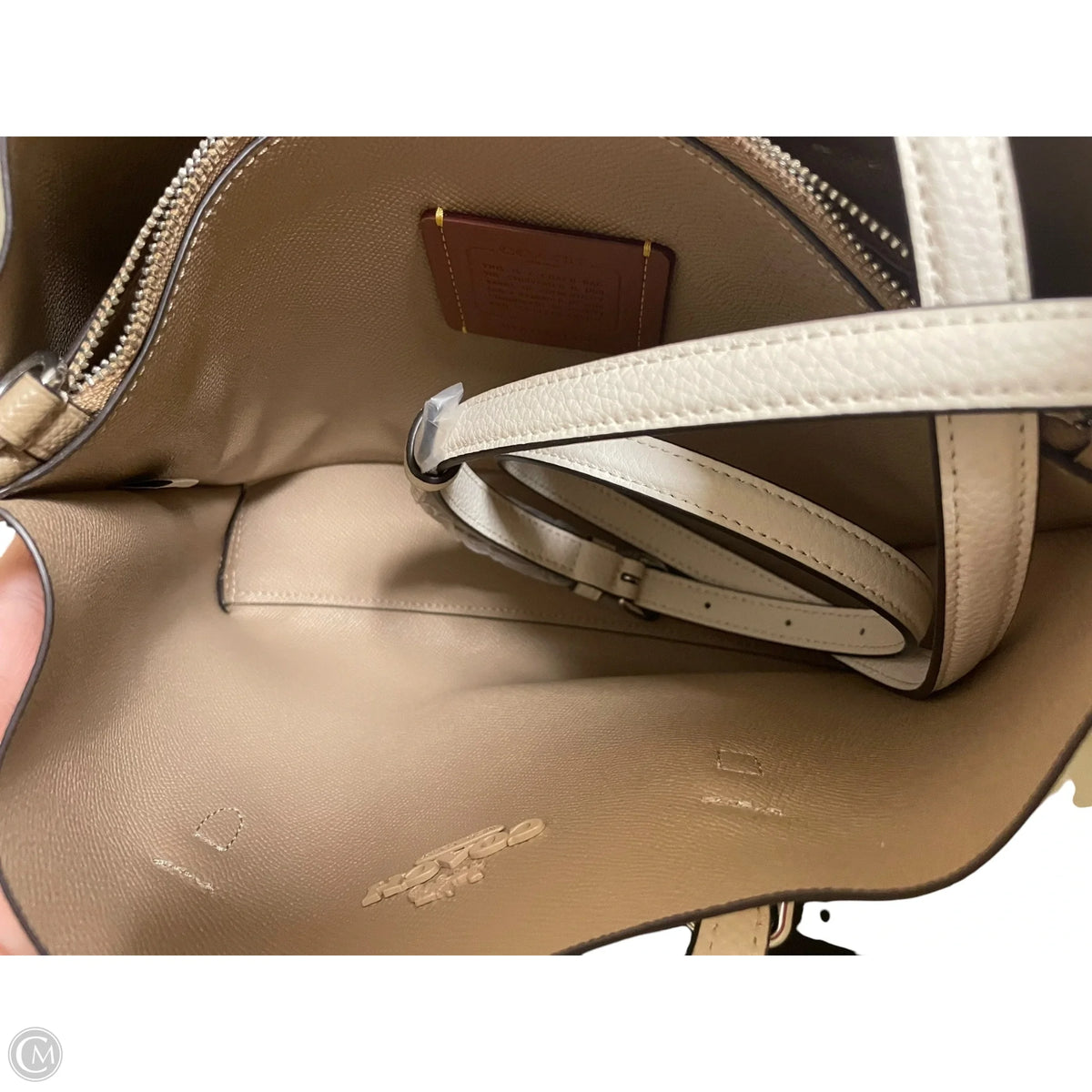 Handbag Designer By Coach, Size: Medium