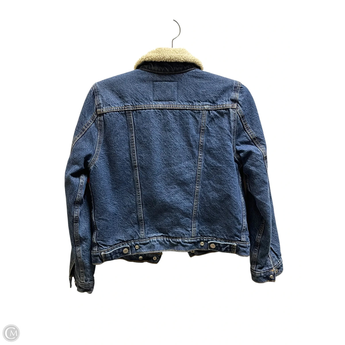 Coat Other By Levis In Blue Denim, Size: S