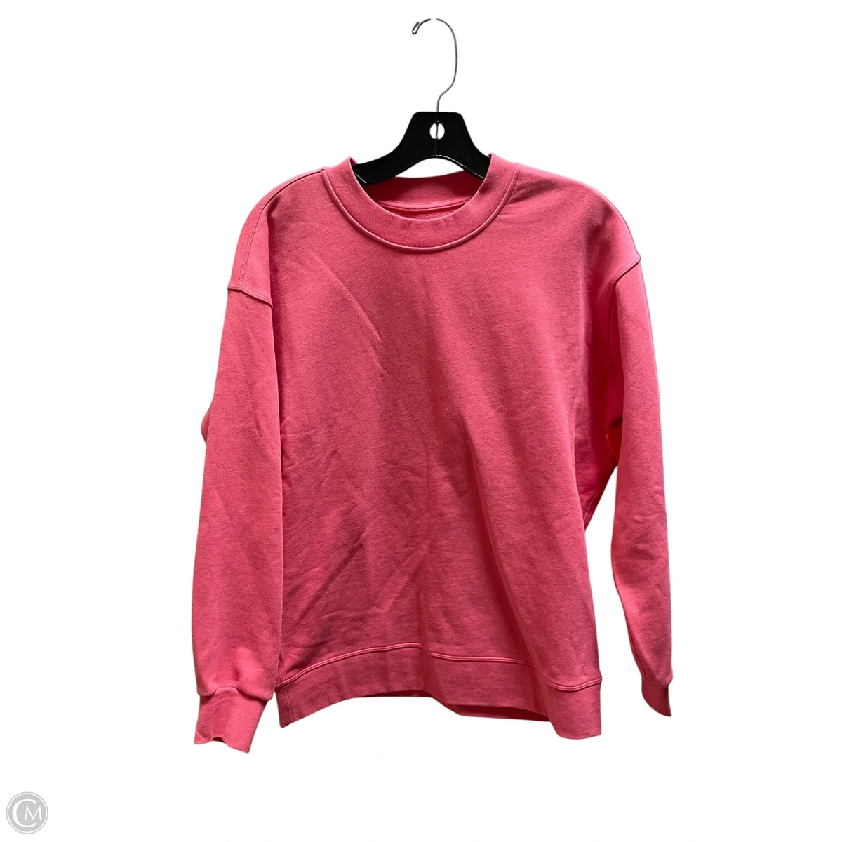 Athletic Sweatshirt Crewneck By Lululemon In Pink, Size: M