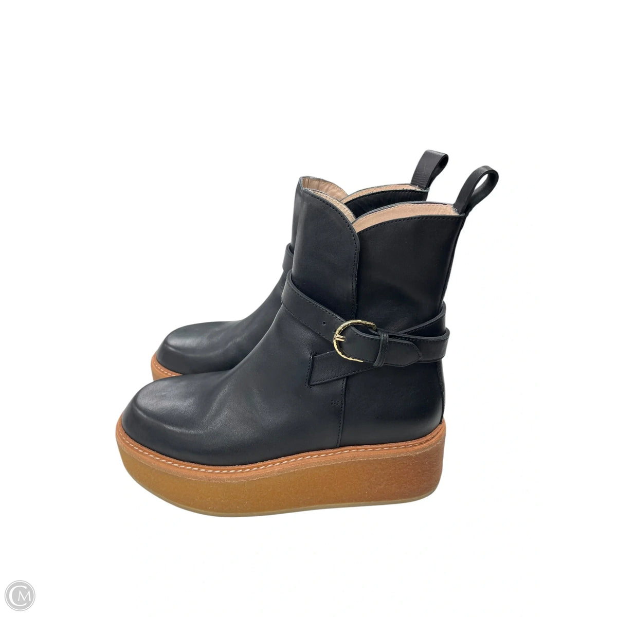 Boots Ankle Flats By Ulla Johnson In Black, Size: 7