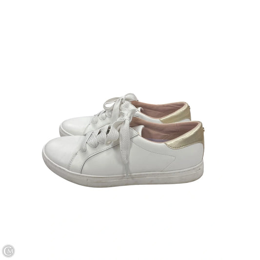 Shoes Designer By Kate Spade In White, Size: 8.5