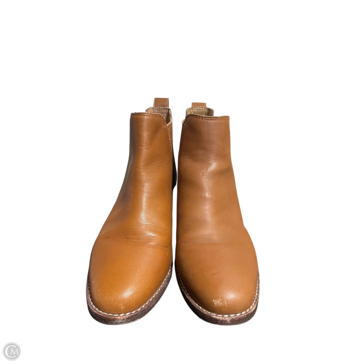 Boots Ankle Flats By Madewell In Brown, Size: 6.5
