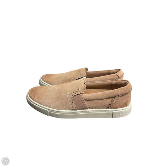 Shoes Designer By Frye In Tan, Size: 6