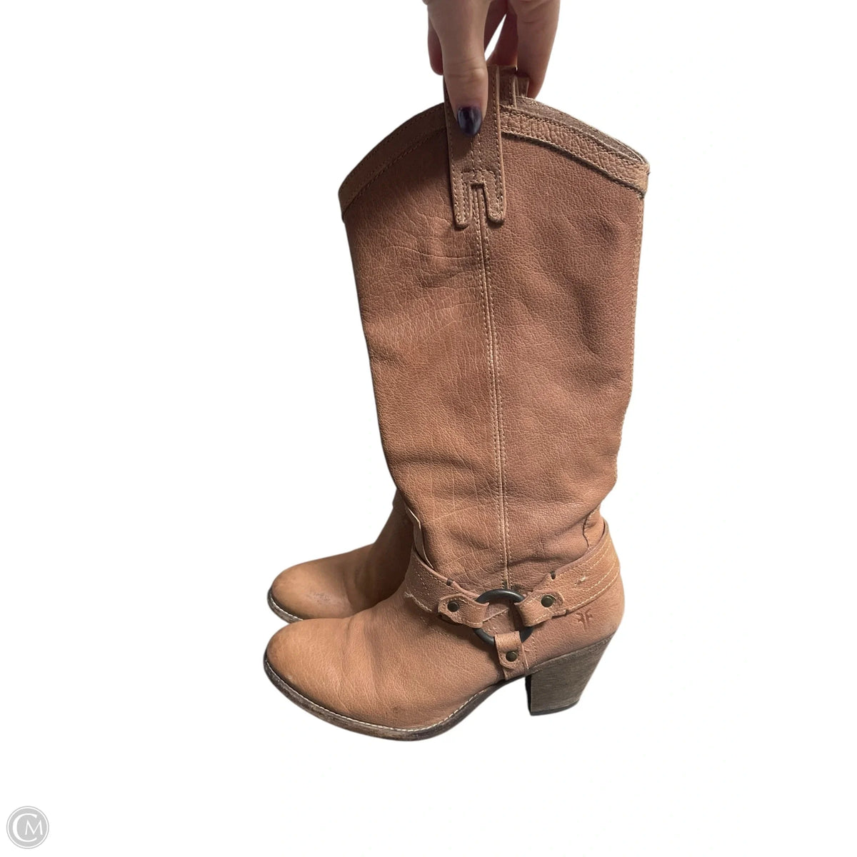 Boots Designer By Frye In Brown, Size: 8