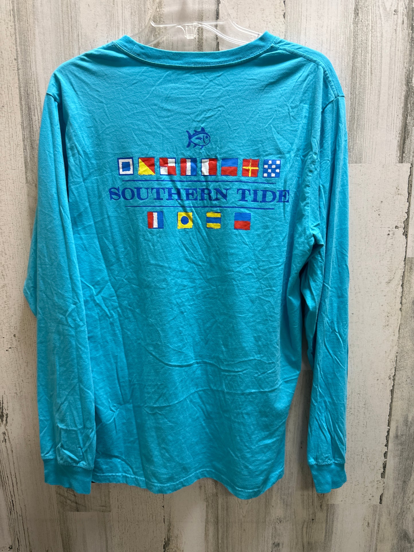 Blue Top Long Sleeve Southern Tide, Size M