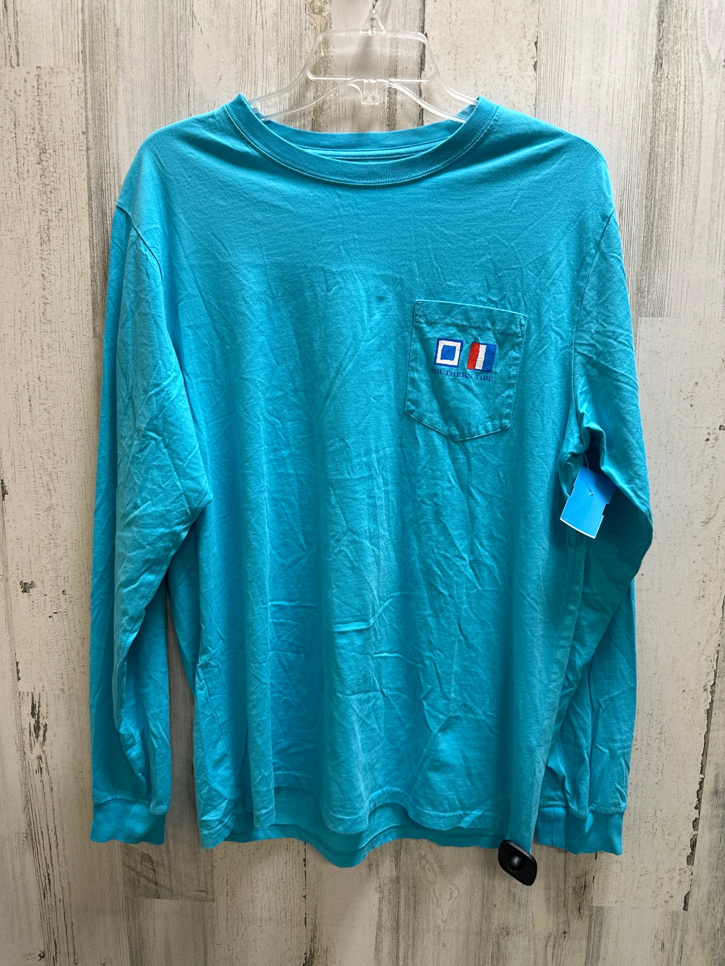 Blue Top Long Sleeve Southern Tide, Size M