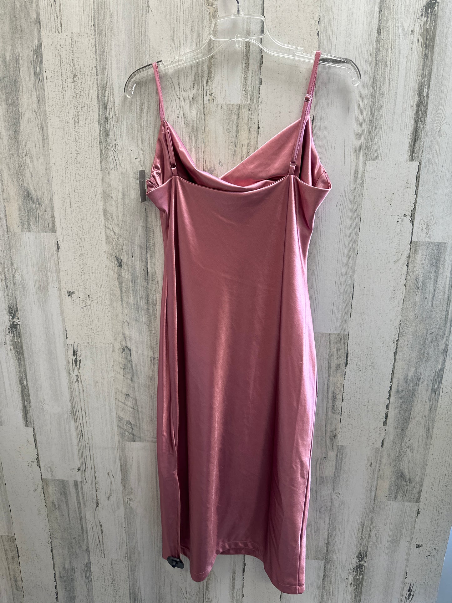 Pink Dress Casual Maxi Clothes Mentor, Size Xl