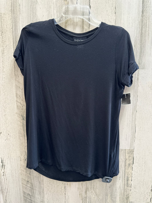 Black Top Short Sleeve Majestic Filatures, Size S