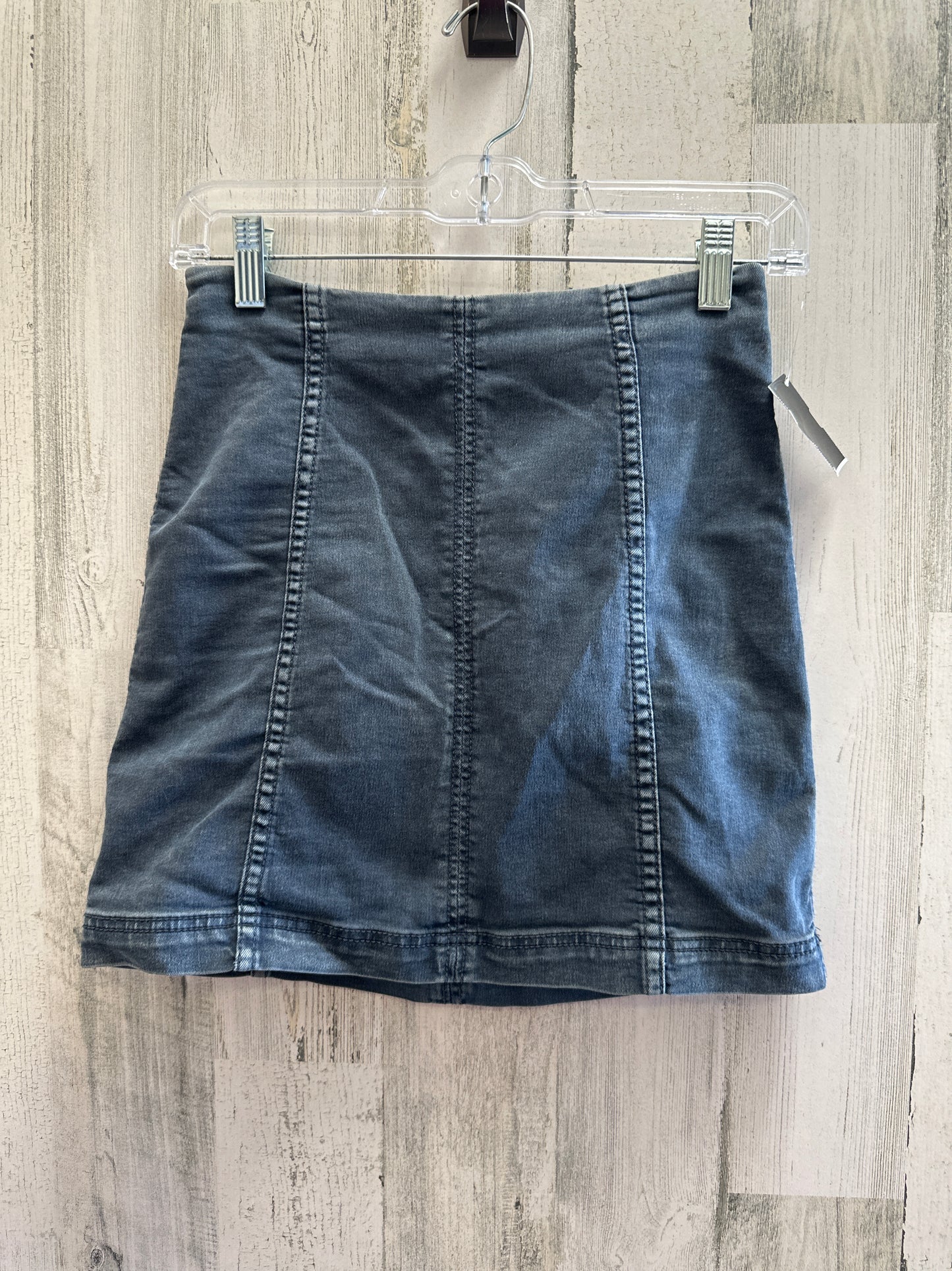 Blue Skirt Mini & Short Free People, Size Xs