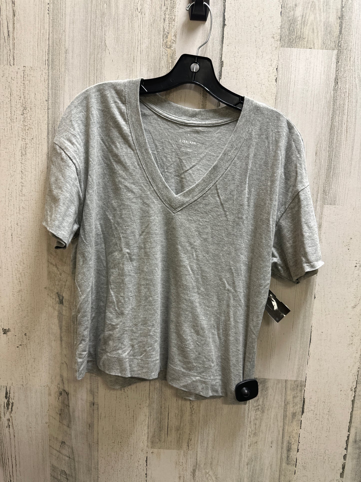 Grey Top Short Sleeve Everlane, Size S