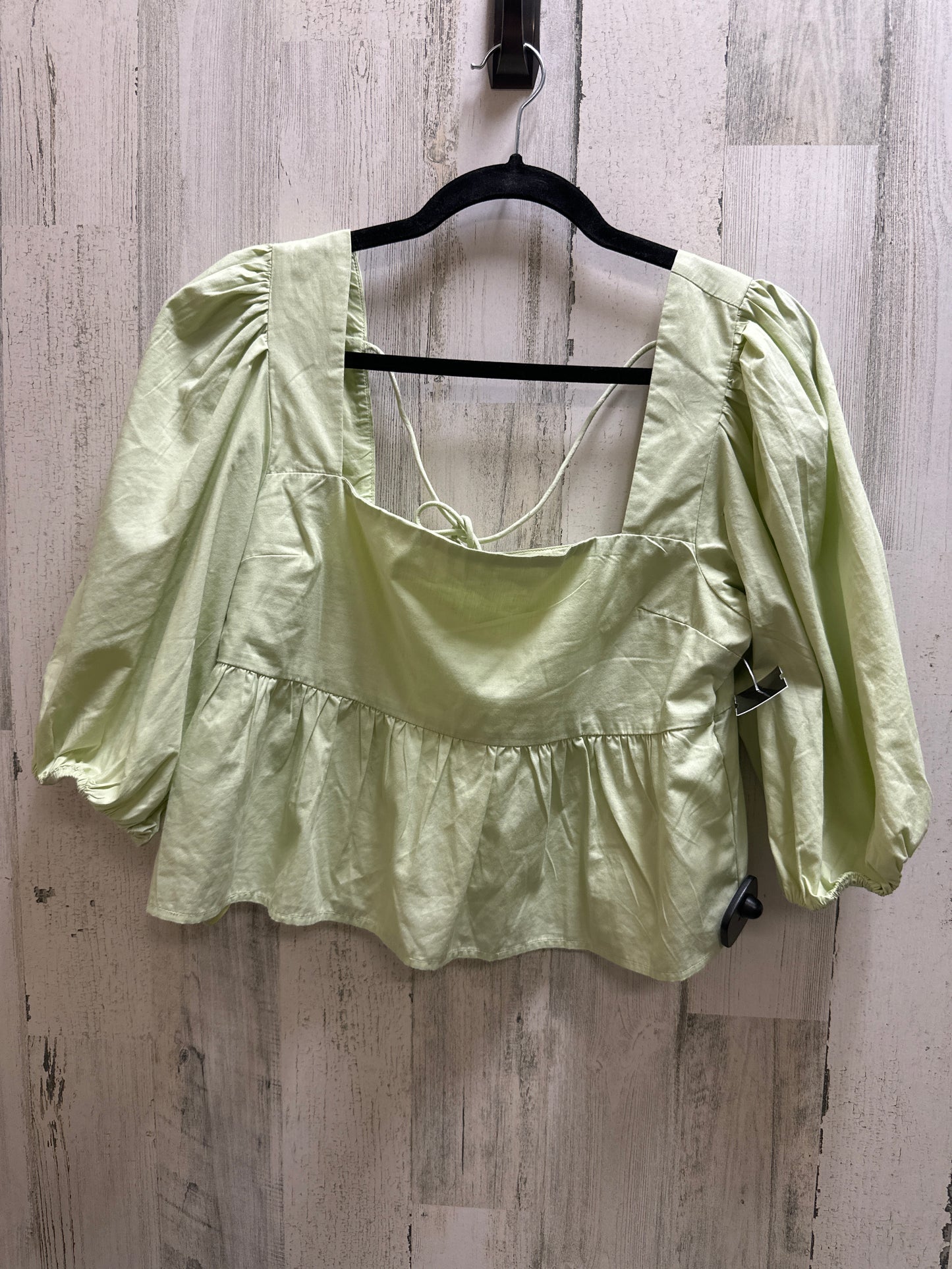 Green Top Short Sleeve Abercrombie And Fitch, Size S