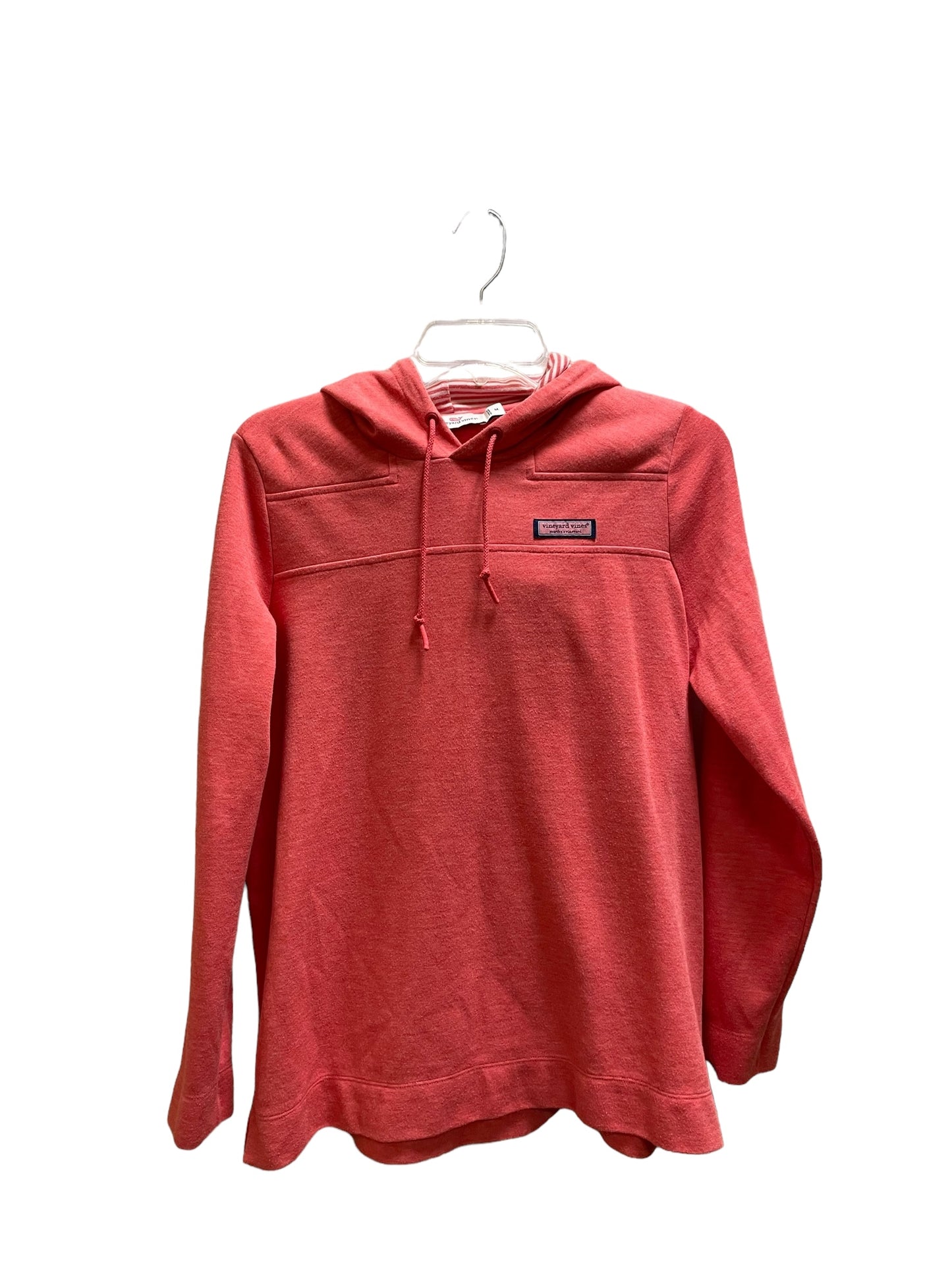 Sweatshirt Hoodie By Vineyard Vines In Pink, Size: M