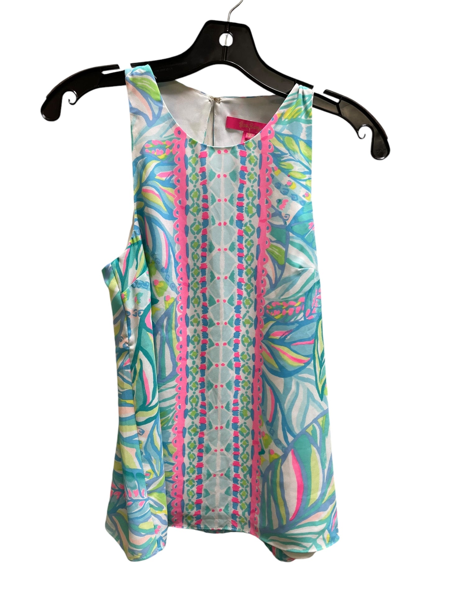 Top Sleeveless By Lilly Pulitzer In Blue, Size: Xxs