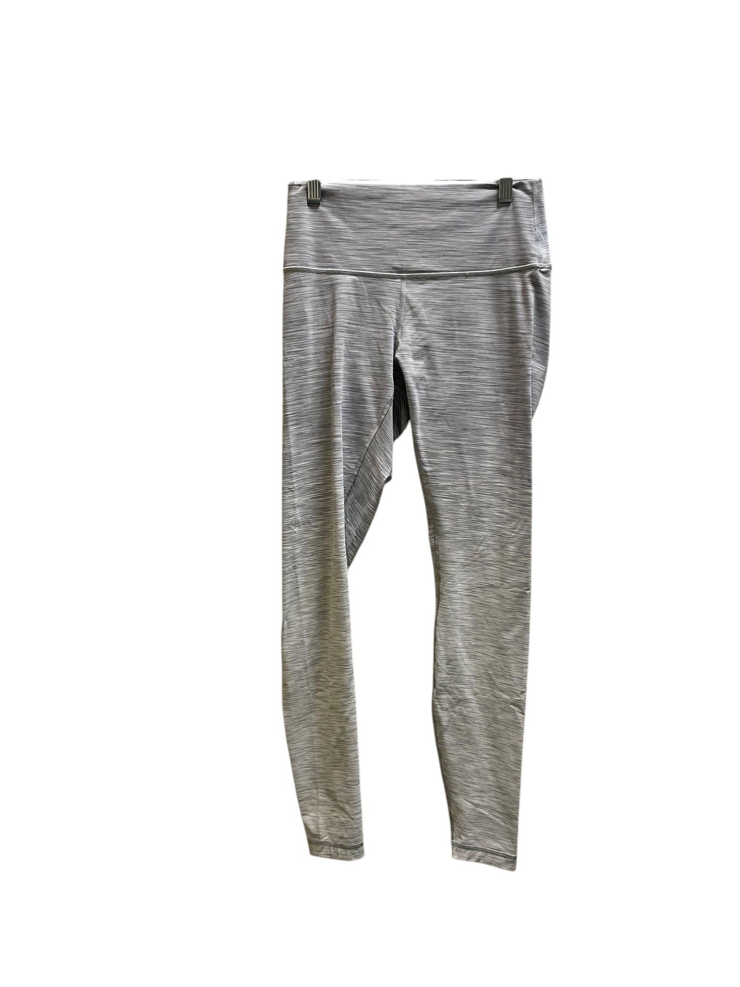 Athletic Leggings By Lululemon In Grey, Size: 4